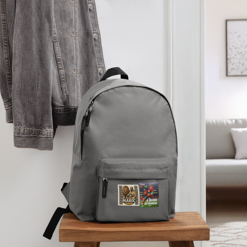 SAC A DOS - gris éléphant