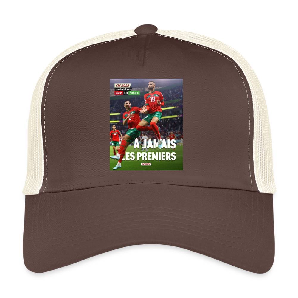 casquette Historique - marron/beige