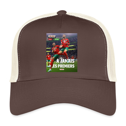 casquette Historique - marron/beige