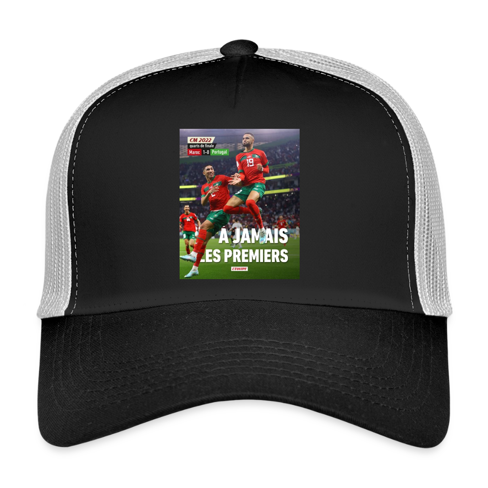 casquette Historique - noir/gris pierre