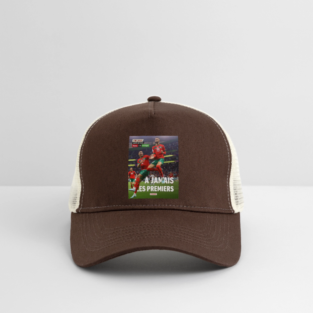 casquette Historique - marron/beige