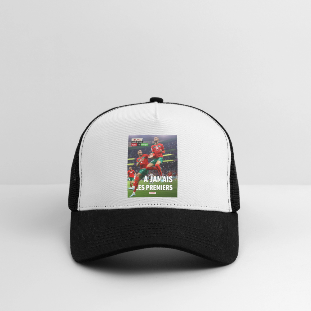 casquette Historique - blanc/noir