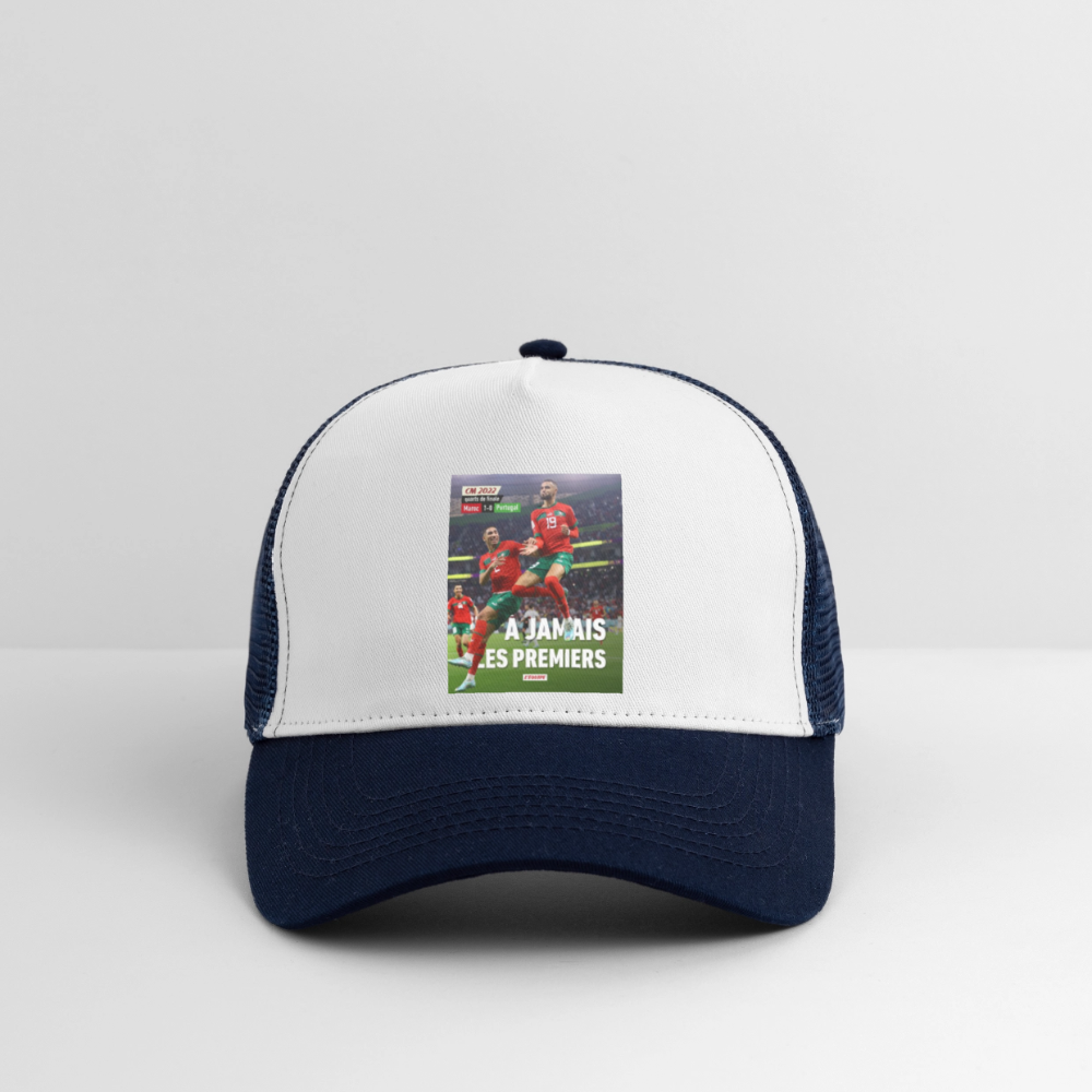 casquette Historique - blanc/marine